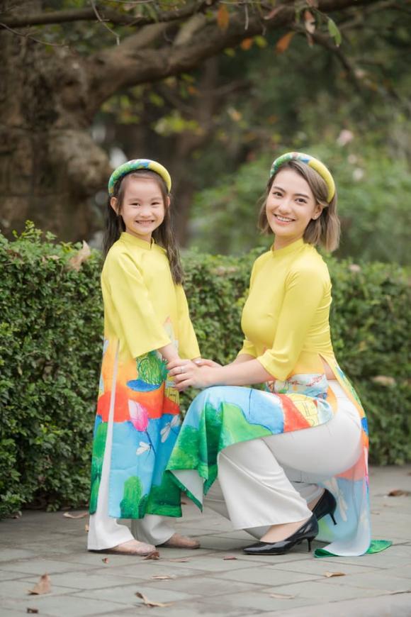 Mc vtv,hoa hậu ngọc hân,áo dài ngọc hân,sao việt